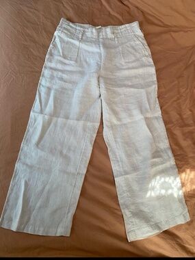 Nicole Miller Linen Pant
